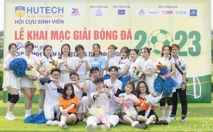 Khai mạc Giải Bóng đá Giao lưu cựu sinh viên HUTECH và doanh nghiệp 2023