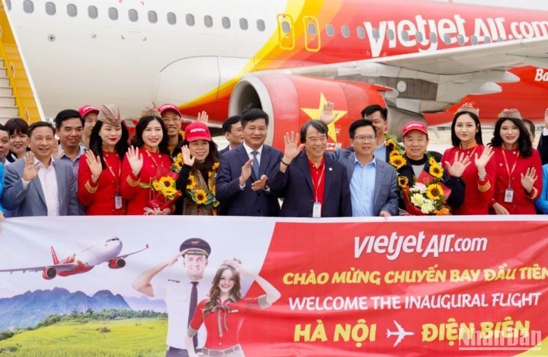 Vietjet khai trương đường bay thứ hai đến Điện Biên