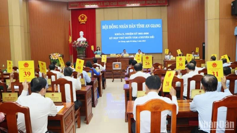 Bãi nhiệm chức vụ Chủ tịch, Phó Chủ tịch tỉnh An Giang