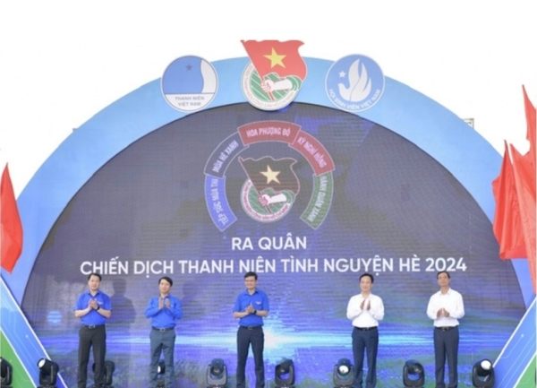 Ra quân Chiến dịch Thanh niên tình nguyện hè năm 2024