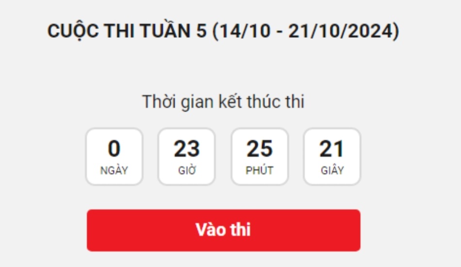 Gần 310 nghìn lượt thi “Chung tay vì an toàn giao thông” tuần 5