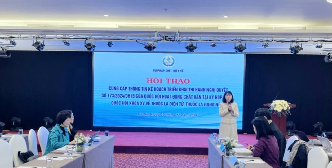 Việt Nam trở thành quốc gia thứ sáu của khu vực ASEAN cấm thuốc lá điện tử, thuốc lá nung nóng