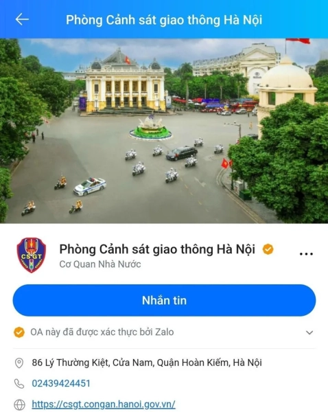 Người dân gửi hình ảnh, clip phản ánh vi phạm giao thông thế nào?