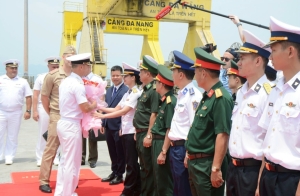 Tàu thuộc Hạm đội Thái Bình Dương, Hải quân Liên bang Nga thăm Đà Nẵng