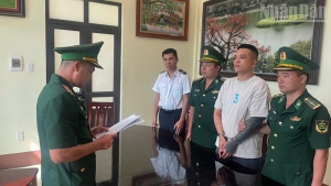 Bộ đội Biên phòng Sơn La bắt giữ 1 đối tượng truy nã khi nhập cảnh về Việt Nam