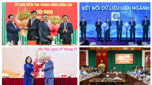 Tin nổi bật ngày 7/11: Ban Bí thư xem xét, kỷ luật đảng viên; bàn giao công tác của Chủ nhiệm Ủy ban Kiểm tra Trung ương; khẩn trương khắc phục hậu quả của bão số 13 Tin nổi bật ngày 7/11: Ban Bí thư xem xét, kỷ luật đảng viên; bàn giao công tác của Chủ nhiệm Ủy ban Kiểm tra Trung ương; khẩn trương khắc phục hậu quả của bão số 13