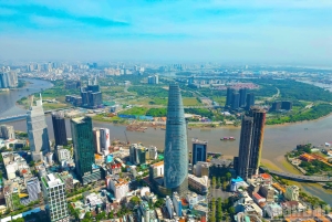 [Ảnh] Toàn cảnh khu vực dự kiến xây dựng hai tuyến metro ngầm dưới sông Sài Gòn