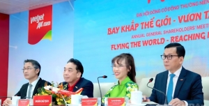 Chia cổ tức 30%, tiếp tục mở rộng mạng bay, thu hút đầu tư quốc tế