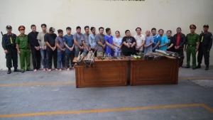 Khởi tố 17 đối tượng núp bóng doanh nghiệp cưỡng đoạt tài sản