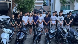 Truy xét nhanh nhóm thanh thiếu niên gây rối trật tự công cộng
