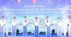 Phó Thủ tướng Hồ Quốc Dũng dự khởi công dự án Khu công nghệ số tập trung Yên Bình, Thái Nguyên
