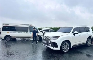 Tạm giữ hình sự tài xế Lexus gây tai nạn trên cao tốc Pháp Vân - Cầu Giẽ