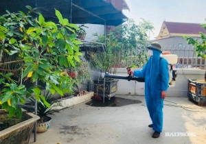 Xử lý chùm ca bệnh sốt xuất huyết tại phường Thạch Khôi
